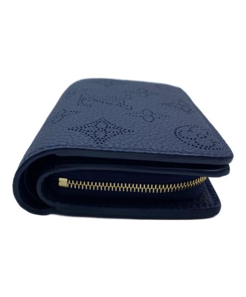 LOUIS VUITTON（ルイ ヴィトン）LOUIS VUITTON (ルイ ヴィトン) Louis Vuitton　2つ折り財布 ネイビーの古着・服飾アイテム