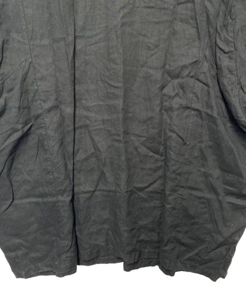 nest Robe（ネストローブ）nest Robe (ネストローブ) シャツワンピース ブラック サイズ:Freeの古着・服飾アイテム