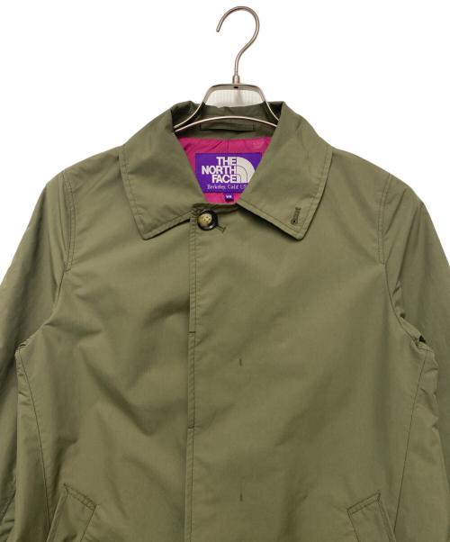 THE NORTHFACE PURPLELABEL（ザ・ノースフェイス パープルレーベル）THE NORTHFACE PURPLELABEL (ザ・ノースフェイス パープルレーベル) THE NORTHFACE PURPLELABEL　ナイロンコート カーキ サイズ:Mの古着・服飾アイテム