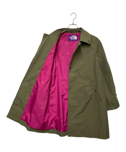 THE NORTHFACE PURPLELABEL（ザ・ノースフェイス パープルレーベル）THE NORTHFACE PURPLELABEL (ザ・ノースフェイス パープルレーベル) THE NORTHFACE PURPLELABEL　ナイロンコート カーキ サイズ:Mの古着・服飾アイテム