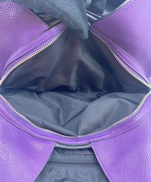 COACH（コーチ）COACH (コーチ) ハンドバッグ パープルの古着・服飾アイテム