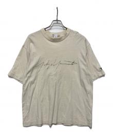 Y-3（ワイスリー）の古着「半袖カットソー」｜ベージュ