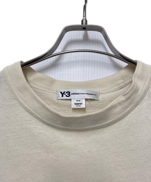 Y-3（ワイスリー）Y-3 (ワイスリー) 半袖カットソー ベージュ サイズ:Mの古着・服飾アイテム