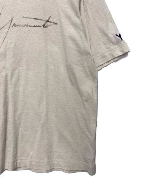 Y-3（ワイスリー）Y-3 (ワイスリー) 半袖カットソー ベージュ サイズ:Mの古着・服飾アイテム