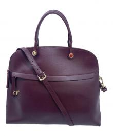 FURLA（フルラ）の古着「FURLA 2WAYショルダーバッグ」｜ワインレッド