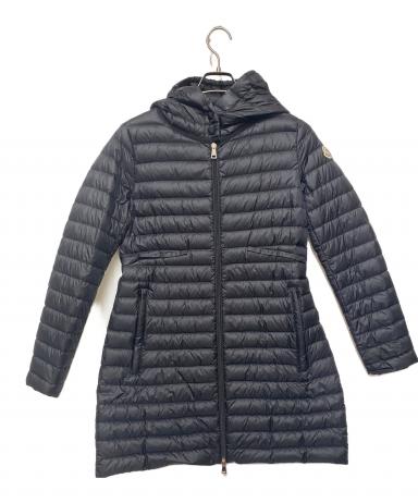 モンクレール ライトコート 中古・古着通販】MONCLER (モンクレール) ライトダウンコート ブラック
