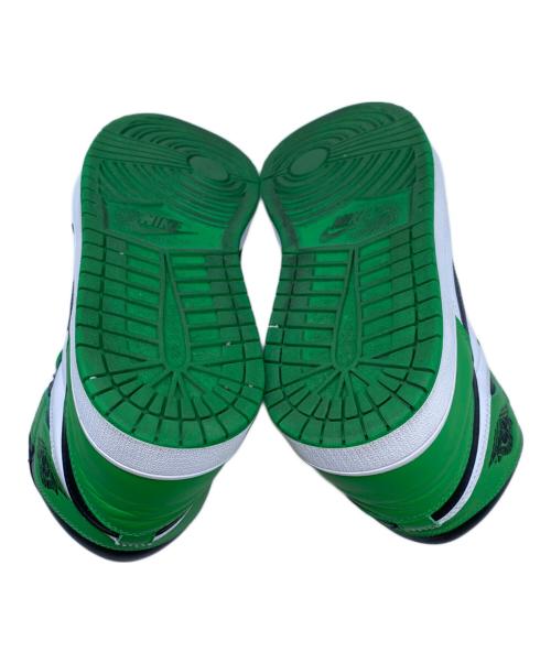 NIKE（ナイキ）NIKE (ナイキ) ハイカットスニーカー ホワイト×グリーン サイズ:29cmの古着・服飾アイテム
