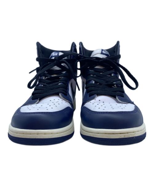 NIKE（ナイキ）NIKE (ナイキ) ハイカットスニーカー ネイビー×ホワイト サイズ:29の古着・服飾アイテム