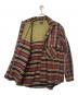 WOOLRICH (ウールリッチ) シャツジャケット エンジ×ブラウン サイズ:L：9000円