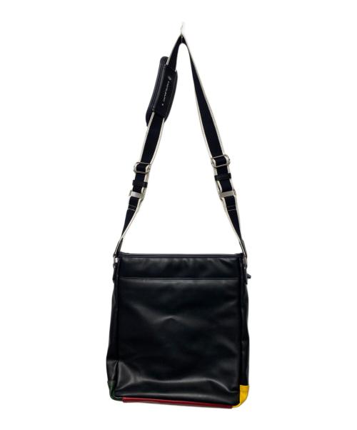 CASTELBAJAC（カステルバジャック）CASTELBAJAC (カステルバジャック) CASTELBAJAC　2WAYバッグ ブラック×ネイビーの古着・服飾アイテム