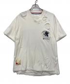 SEVESKIG×EVANGELIONセヴシグ×エヴァンゲリオン）の古着「半袖カットソー」｜ホワイト