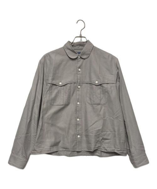 blackmeans（ブラックミーンズ）blackmeans (ブラックミーンズ) 長袖シャツ グレー サイズ:Lの古着・服飾アイテム