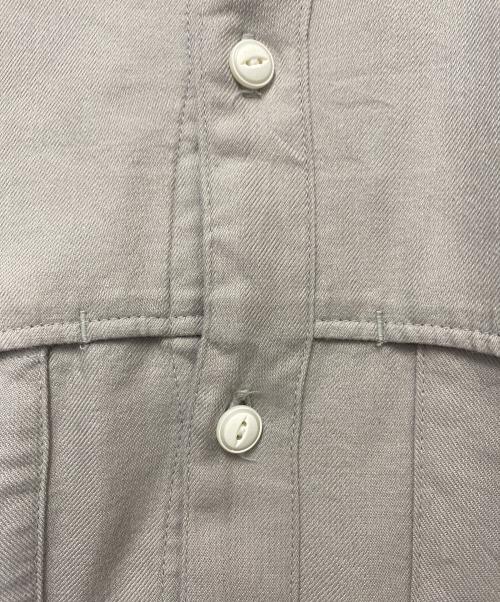 blackmeans（ブラックミーンズ）blackmeans (ブラックミーンズ) 長袖シャツ グレー サイズ:Lの古着・服飾アイテム