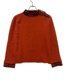Jean Paul GAULTIER（ジャンポールゴルチェ）の古着「薄手ニット」｜オレンジ