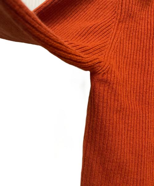 Jean Paul GAULTIER（ジャンポールゴルチェ）Jean Paul GAULTIER (ジャンポールゴルチェ) 薄手ニット オレンジ サイズ:48の古着・服飾アイテム