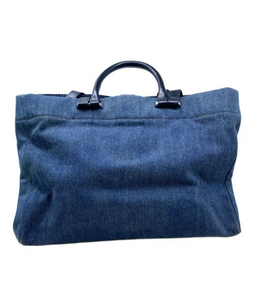 DIESEL（ディーゼル）DIESEL (ディーゼル) DIESEL　デニムトートバッグ インディゴの古着・服飾アイテム