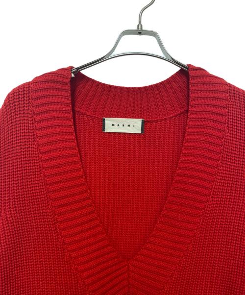 MARNI（マルニ）MARNI (マルニ) 厚手ニット レッド サイズ:46の古着・服飾アイテム