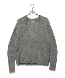 Acne studios（アクネ ストゥディオズ）の古着「厚手ニット」｜グレー