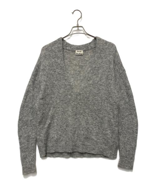 Acne studios（アクネ ストゥディオズ）ACNE STUDIOS (アクネ ストゥディオズ) 厚手ニット グレー サイズ:XXSの古着・服飾アイテム