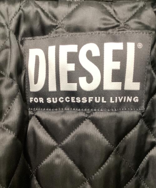 DIESEL（ディーゼル）DIESEL (ディーゼル) レザージャケット ブラック サイズ:XLの古着・服飾アイテム