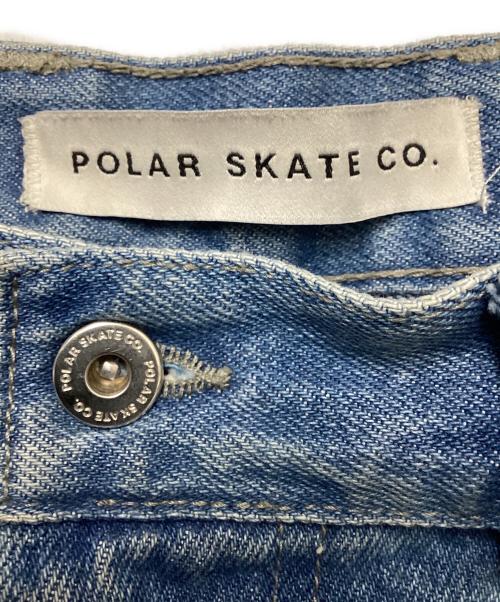 POLAR SKATE CO.（ポーラースケートカンパニー）polar skate co. (ポーラースケートカンパニー) デニムパンツ インディゴ サイズ:Mの古着・服飾アイテム