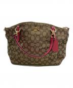 COACHコーチ）の古着「2WAYバッグ」｜ベージュ