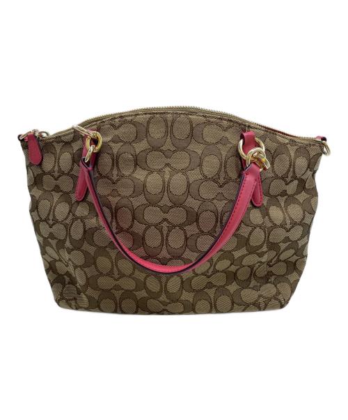 COACH（コーチ）COACH (コーチ) 2WAYバッグ ベージュの古着・服飾アイテム