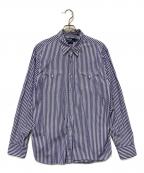 POLO RALPH LAURENポロ・ラルフローレン）の古着「長袖シャツ」｜ブルー×ホワイト