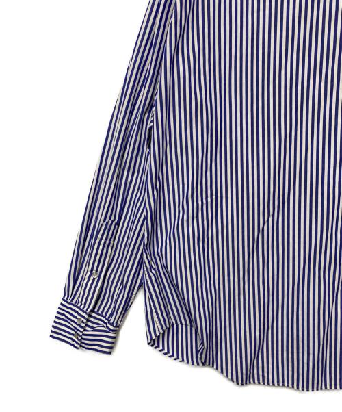 POLO RALPH LAUREN（ポロ・ラルフローレン）POLO RALPH LAUREN (ポロ・ラルフローレン) 長袖シャツ ブルー×ホワイト サイズ:XLの古着・服飾アイテム
