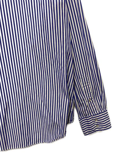 POLO RALPH LAUREN（ポロ・ラルフローレン）POLO RALPH LAUREN (ポロ・ラルフローレン) 長袖シャツ ブルー×ホワイト サイズ:XLの古着・服飾アイテム