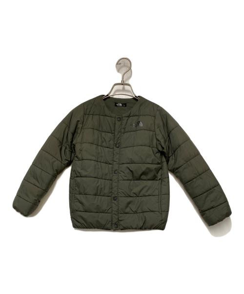 THE NORTH FACE（ザ ノース フェイス）THE NORTH FACE (ザ ノース フェイス) THE NORTH FACE　マイクロゼファーカーディガン オリーブ サイズ:120cmの古着・服飾アイテム
