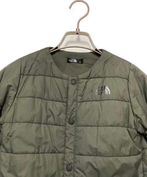 THE NORTH FACE（ザ ノース フェイス）THE NORTH FACE (ザ ノース フェイス) THE NORTH FACE　マイクロゼファーカーディガン オリーブ サイズ:120cmの古着・服飾アイテム