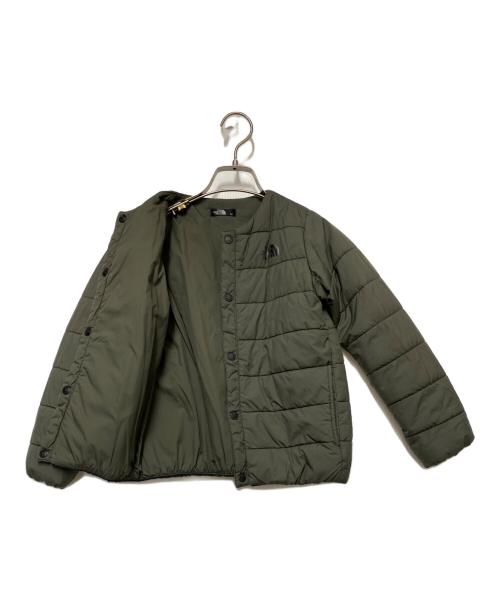 THE NORTH FACE（ザ ノース フェイス）THE NORTH FACE (ザ ノース フェイス) THE NORTH FACE　マイクロゼファーカーディガン オリーブ サイズ:120cmの古着・服飾アイテム