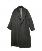 minsobiミンソビ）の古着「ウールコート」｜ブラック