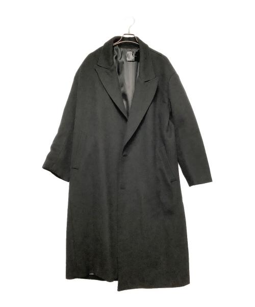 minsobi（ミンソビ）minsobi (ミンソビ) ウールコート ブラック サイズ:Freeの古着・服飾アイテム