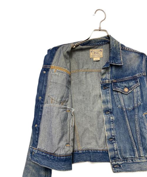 POLO RALPH LAUREN（ポロ・ラルフローレン）POLO RALPH LAUREN (ポロ・ラルフローレン) デニムジャケット インディゴ サイズ:Sの古着・服飾アイテム