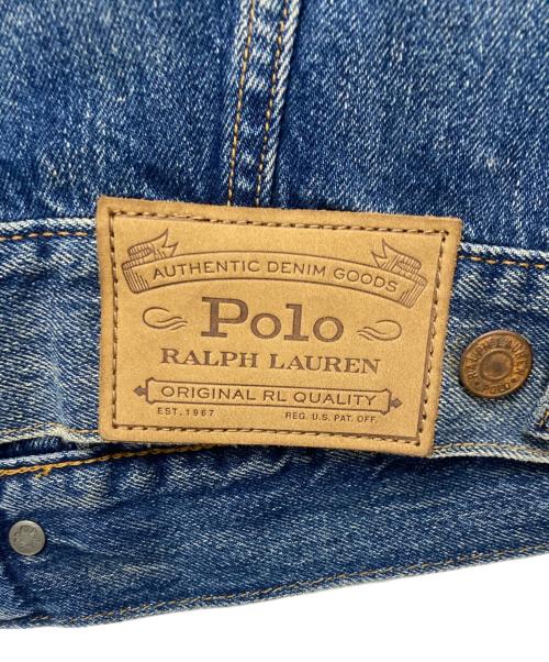 POLO RALPH LAUREN（ポロ・ラルフローレン）POLO RALPH LAUREN (ポロ・ラルフローレン) デニムジャケット インディゴ サイズ:Sの古着・服飾アイテム