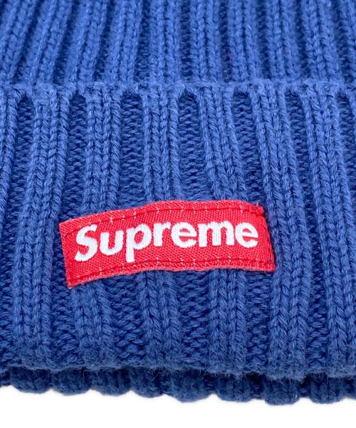 SUPREME（シュプリーム）Supreme (シュプリーム) ニット帽 ブルーの古着・服飾アイテム