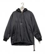 NIKEナイキ）の古着「NIKE　アノラックパーカー」｜ブラック