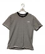 THE NORTH FACEザ ノース フェイス）の古着「THE NORTH FACE　半袖カットソー」｜ホワイト×ブラック