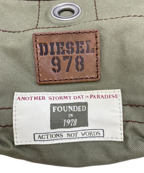 DIESEL（ディーゼル）DIESEL (ディーゼル) ショルダーバッグ ブラウン×カーキ 未使用品の古着・服飾アイテム