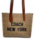 COACH (コーチ) リレー トート バッグ 34 ブラウン：17000円