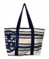 TORY BURCH（トリーバーチ）の古着「TORY BURCH　トートバッグ」｜ネイビー×ホワイト