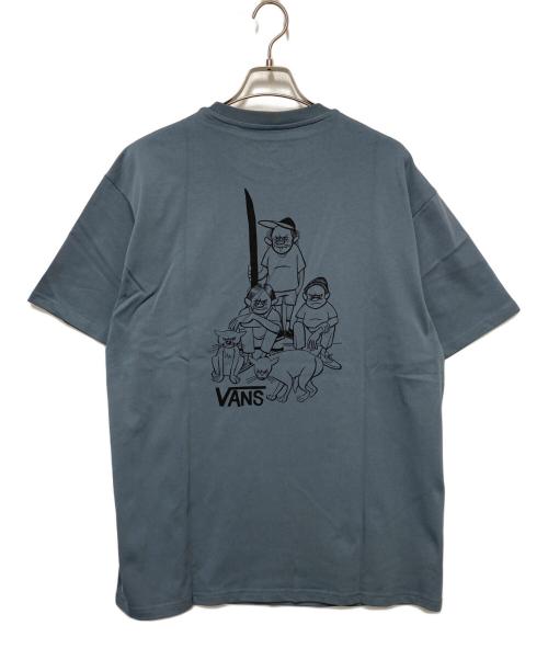 VANS（ヴァンズ）VANS (ヴァンズ) プリントTシャツ ネイビー サイズ:XL 未使用品の古着・服飾アイテム