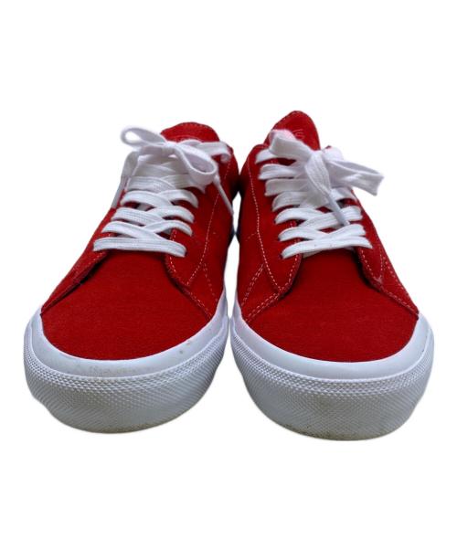 VANS（ヴァンズ）VANS (ヴァンズ) SUPREME (シュプリーム) スニーカー レッド×ホワイト サイズ:28の古着・服飾アイテム