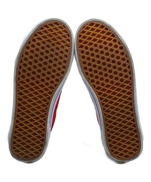 VANS（ヴァンズ）VANS (ヴァンズ) SUPREME (シュプリーム) スニーカー レッド×ホワイト サイズ:28の古着・服飾アイテム