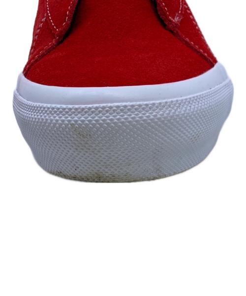 VANS（ヴァンズ）VANS (ヴァンズ) SUPREME (シュプリーム) スニーカー レッド×ホワイト サイズ:28の古着・服飾アイテム
