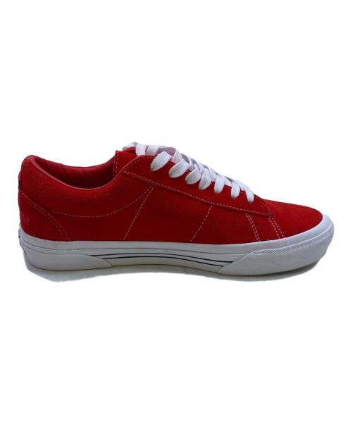 VANS（ヴァンズ）VANS (ヴァンズ) SUPREME (シュプリーム) スニーカー レッド×ホワイト サイズ:28の古着・服飾アイテム