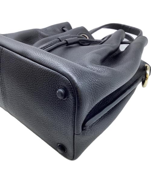 COLE HAAN（コールハーン）COLE HAAN (コールハーン) スモールバケットバッグ ブラックの古着・服飾アイテム