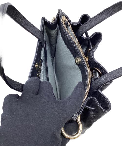 COLE HAAN（コールハーン）COLE HAAN (コールハーン) スモールバケットバッグ ブラックの古着・服飾アイテム